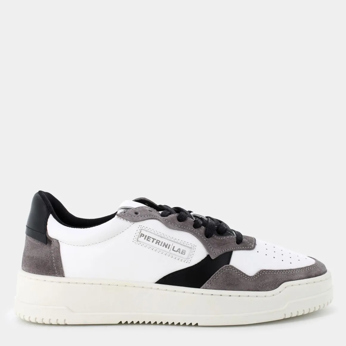 PIETRINI LAB AC-I24U-05/GRIGIO/NERO- SNEAKERS BIANCO Shop