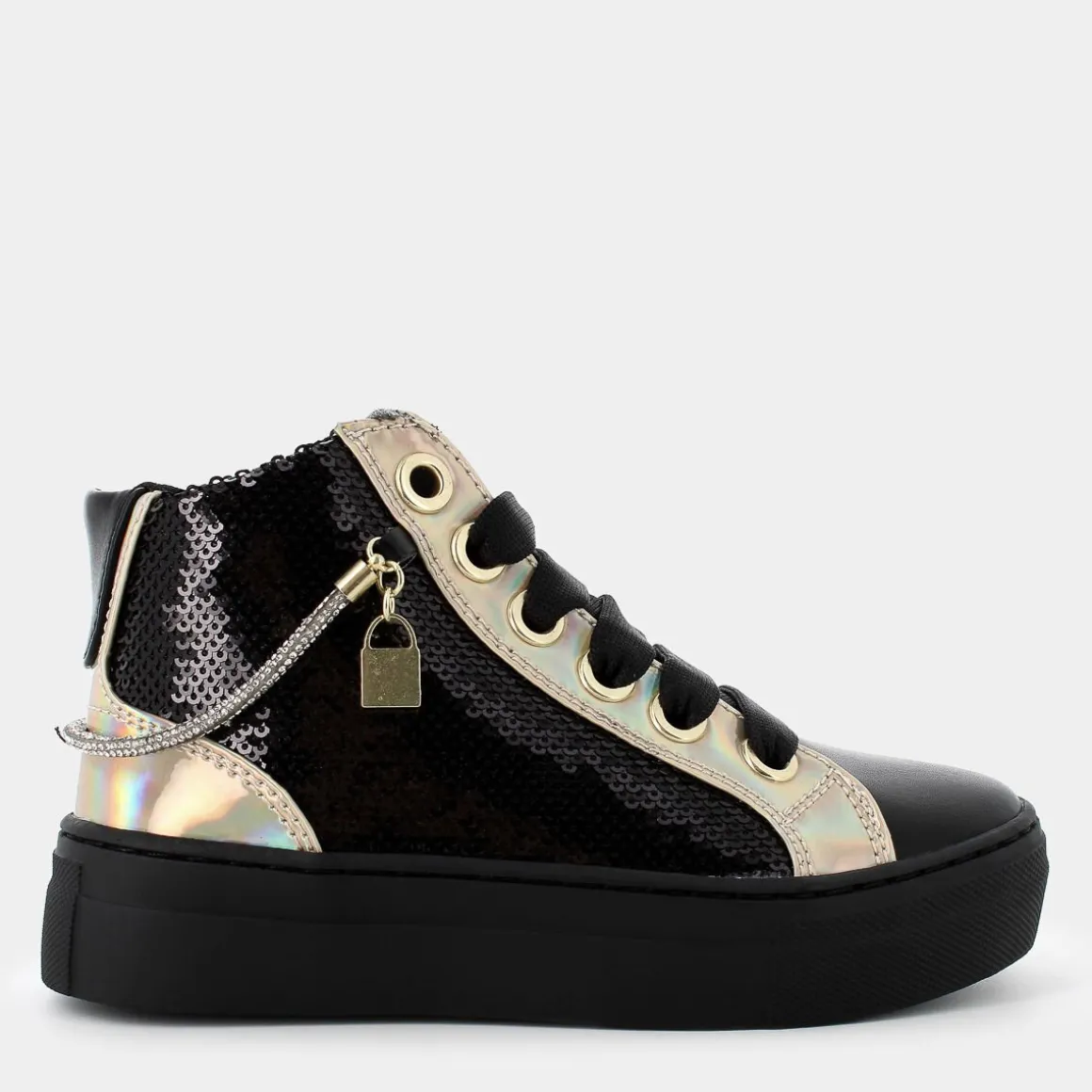 ASSO AG-16504- ORO- SNEAKERS NERO Best