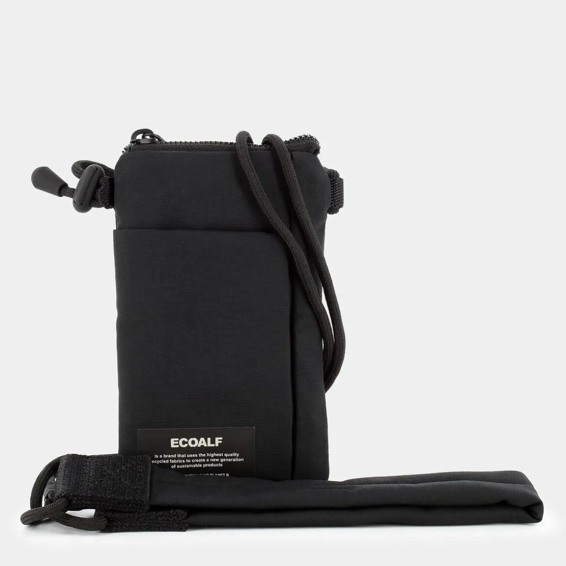 ECOALF AGNESPHONE POUCHBLACK- PICCOLA PELLETTERIA NERO Sale