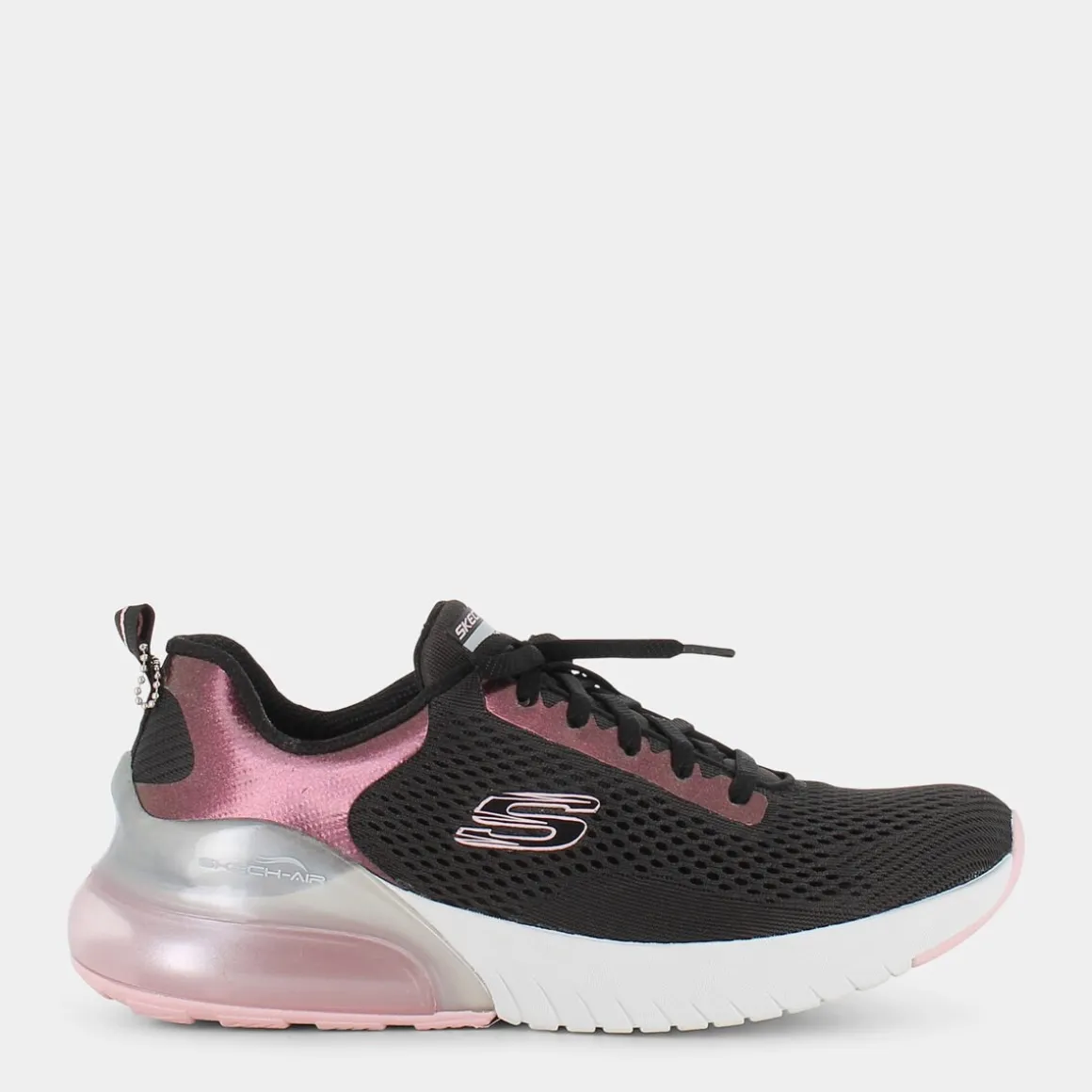 SKECHERS 149123AIR STRATUSBlackPink Iridescent / White- SPORTIVE NERO Discount