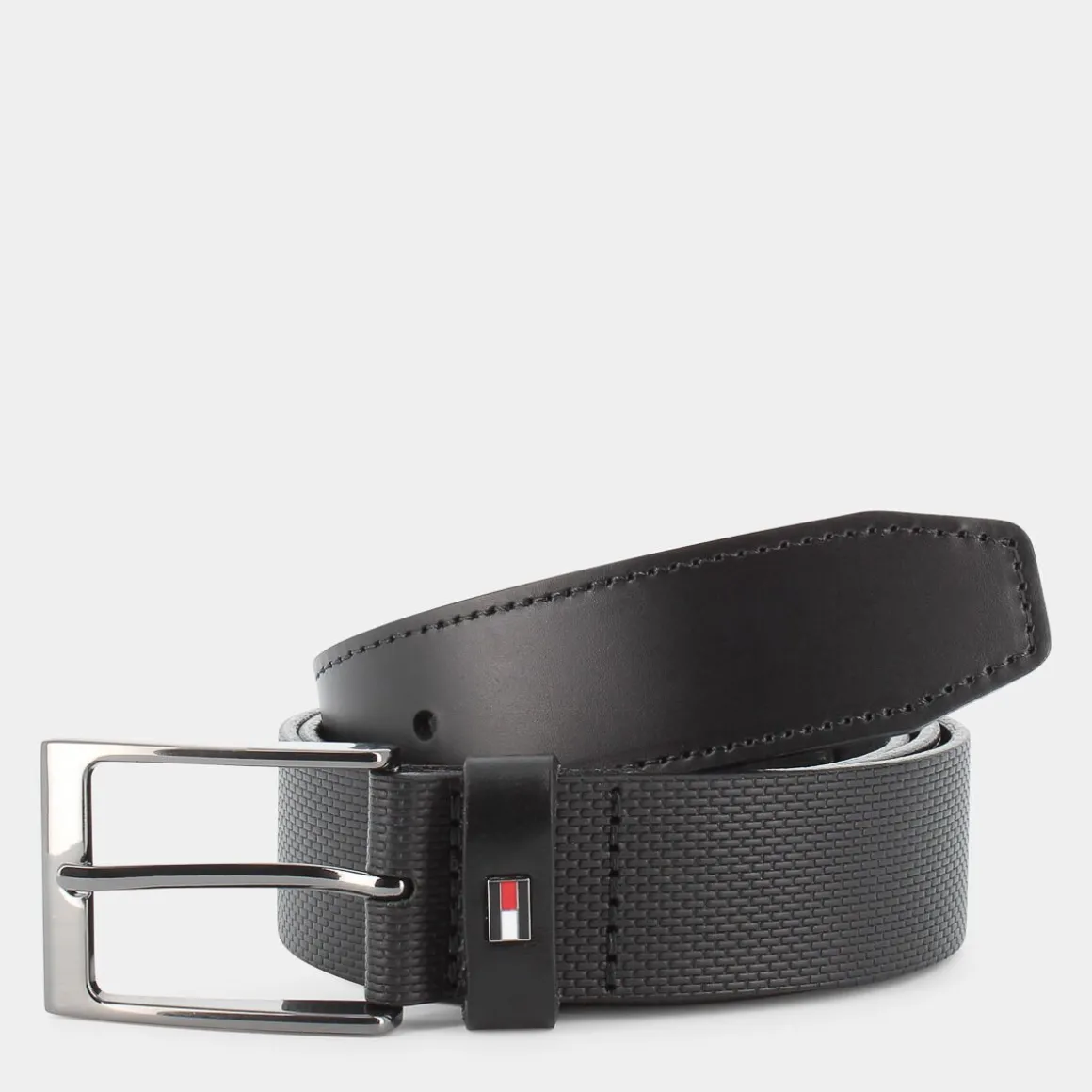 TOMMY HILFIGER AM0AM11230BDSLAYTONBLACK- CINTURE NERO Store