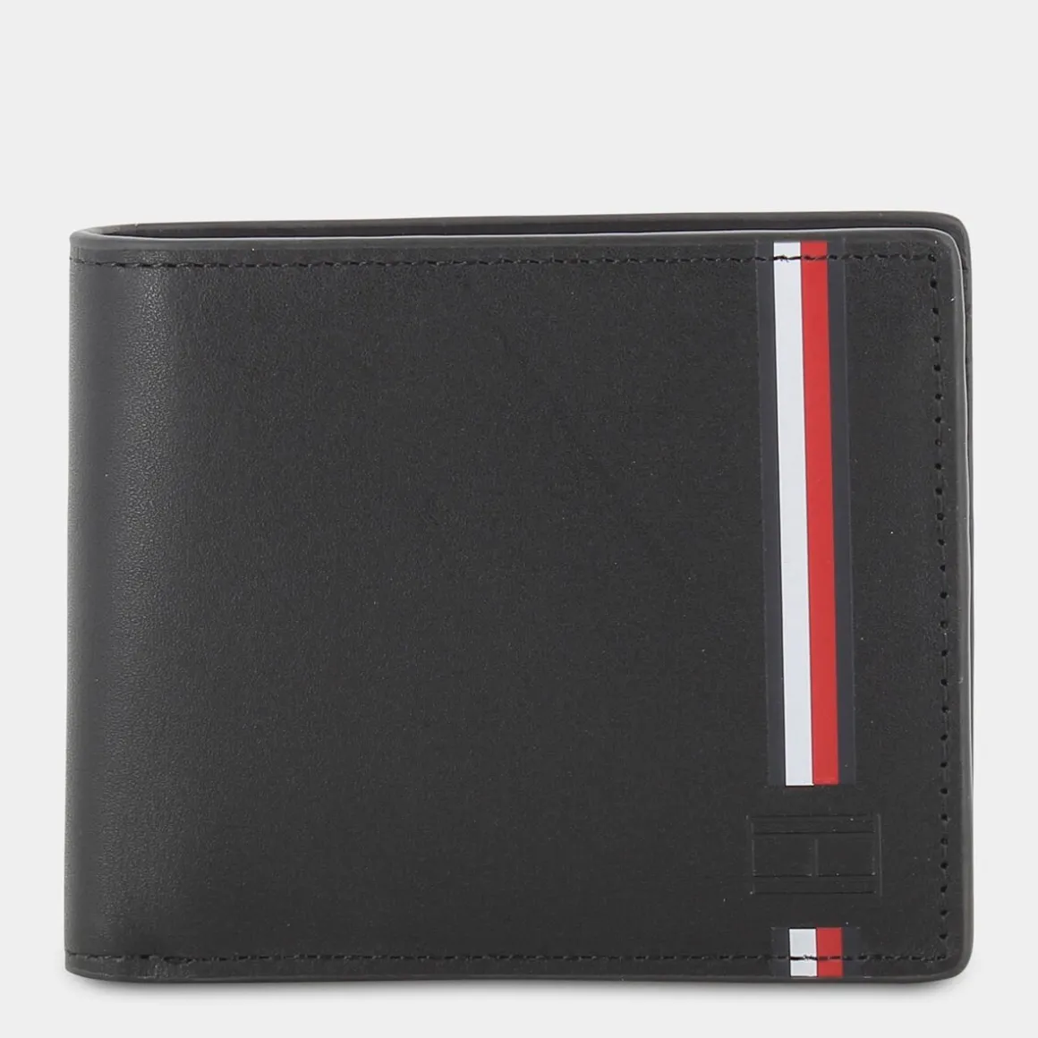 TOMMY HILFIGER AM0AM09398-BDSURBANBLACK- PICCOLA PELLETTERIA NERO New