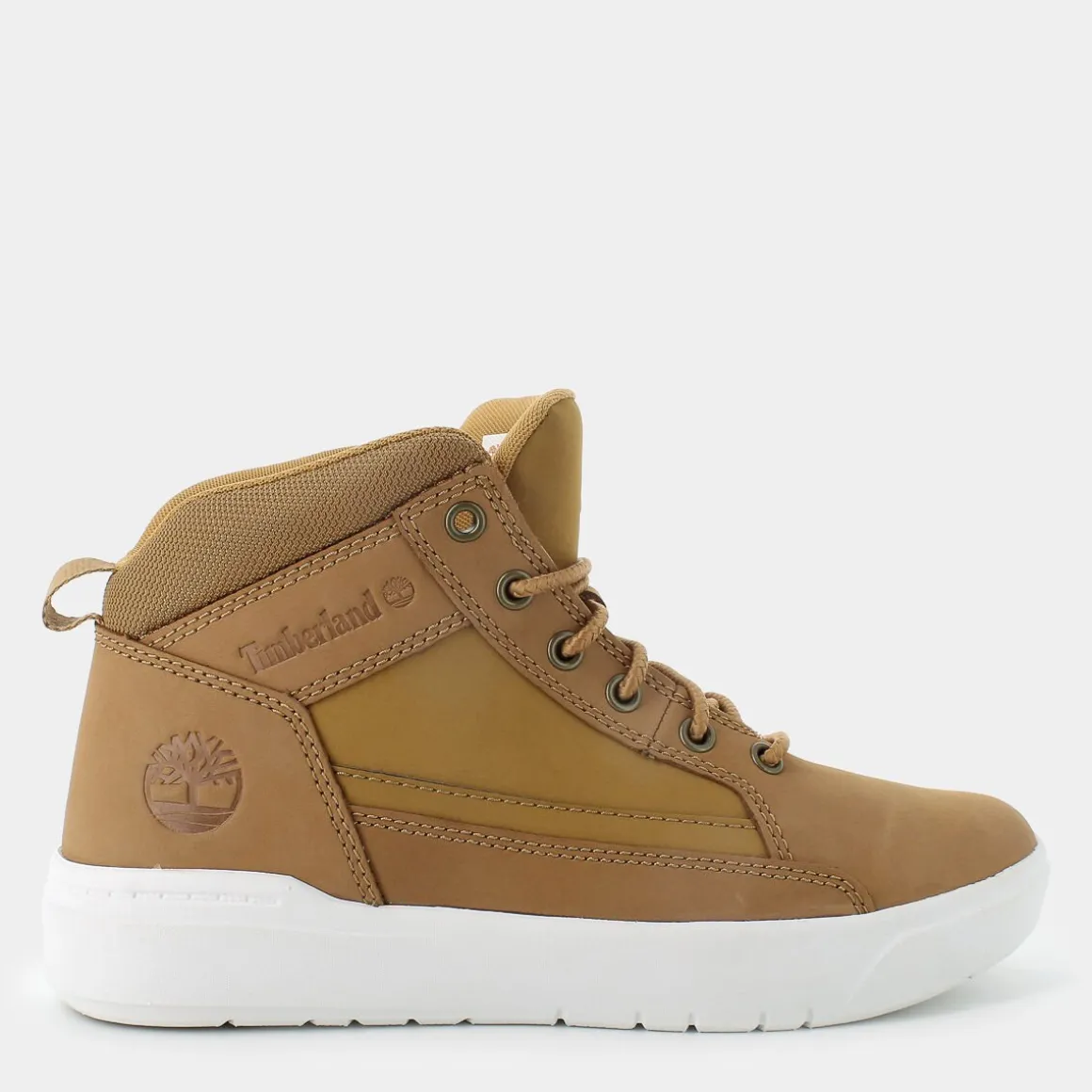 TIMBERLAND A65Q1754ALLSTON MIDWHEAT NUBUCK- SCARPONCINI GIALLO New
