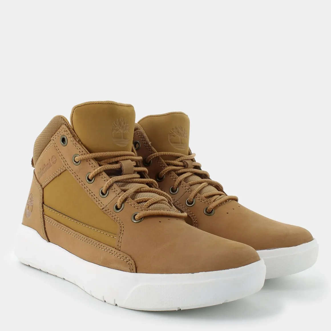 TIMBERLAND A65Q1754ALLSTON MIDWHEAT NUBUCK- SCARPONCINI GIALLO New