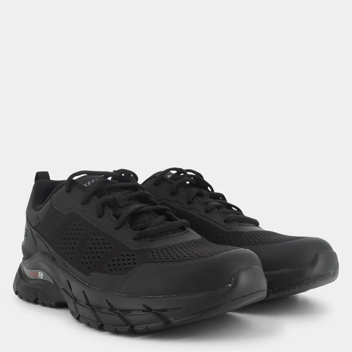 SKECHERS 210353ARCH FIT BAXTERBlack- SPORTIVE NERO New