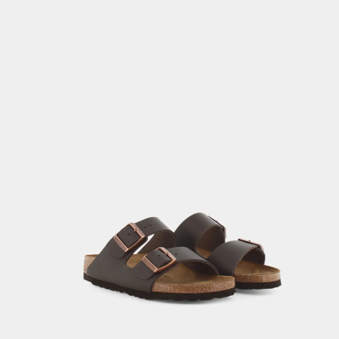 BIRKENSTOCK 051103ARIZONADARK BROWN- SANDALI MARRONE Fashion