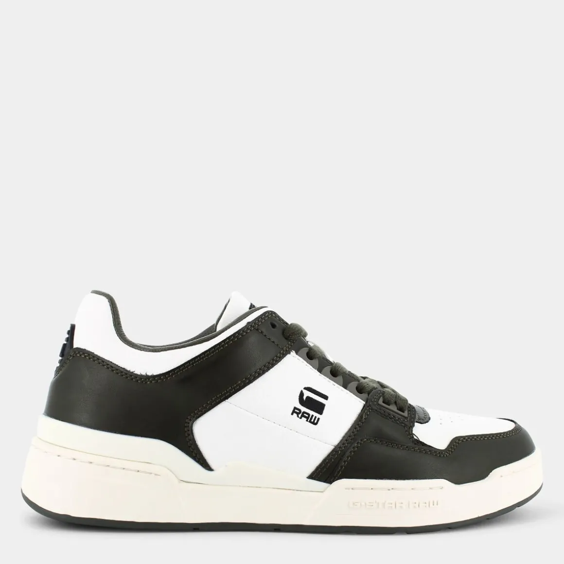 G STAR 2342040530ATTACCOLIVE/WHITE- SNEAKERS BIANCO Outlet
