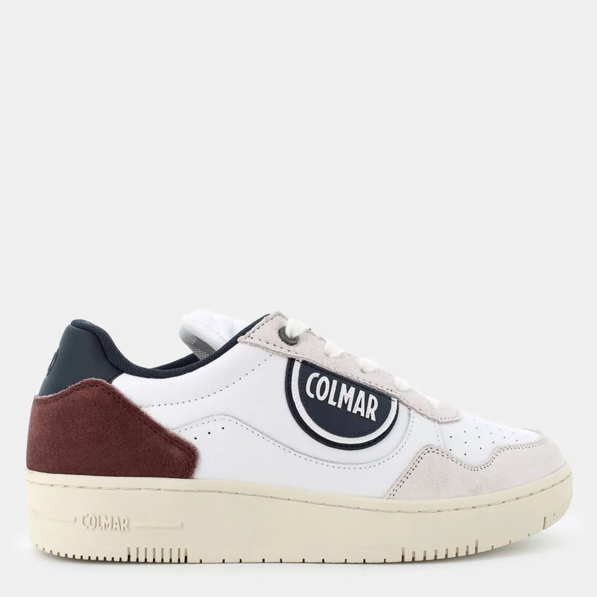 COLMAR AUSTIN-WHITE / NAVY / BURGUNDY- SNEAKERS BIANCO Fashion