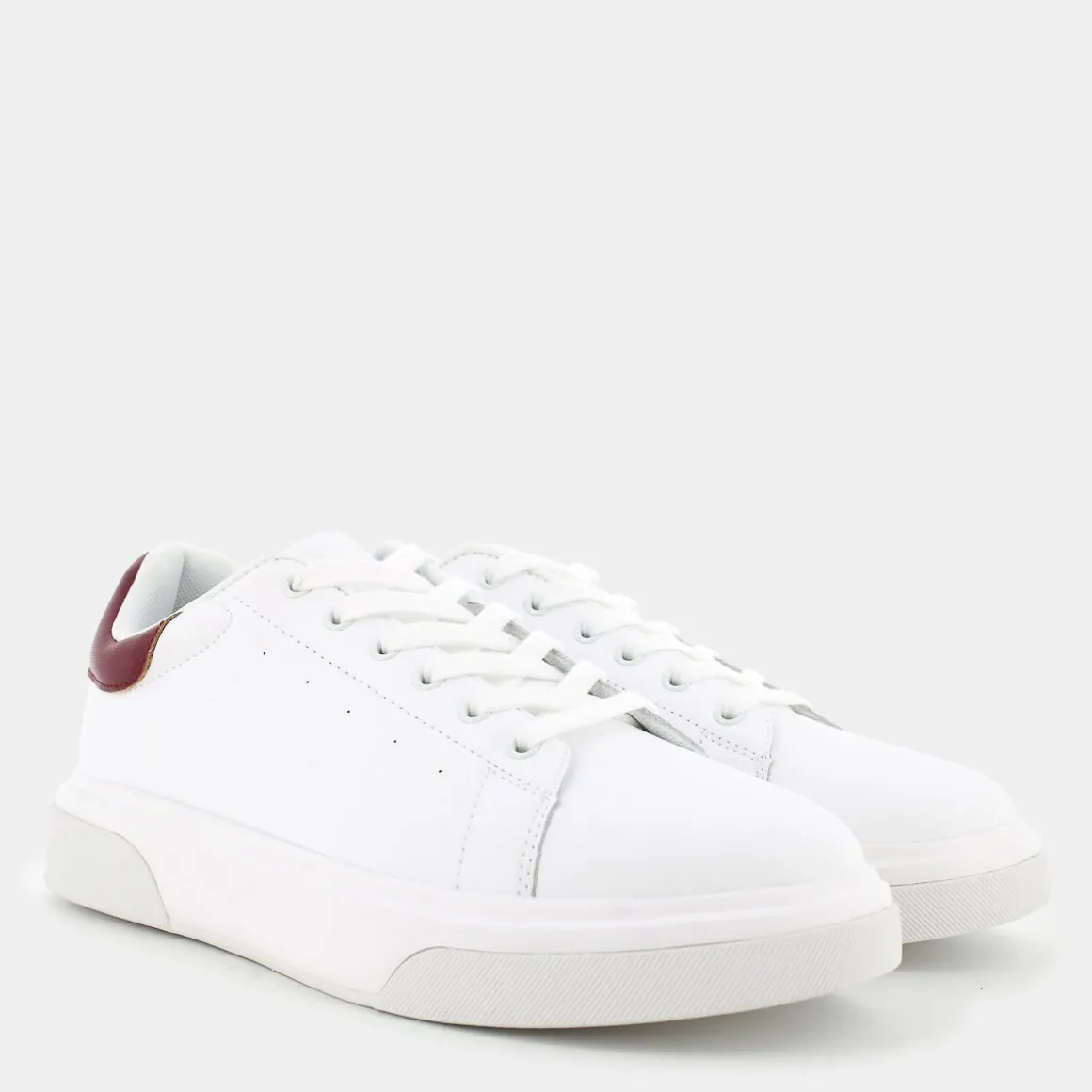 STEP BY STEP AW-I24U-01/BORDEAUX- SNEAKERS BIANCO Shop