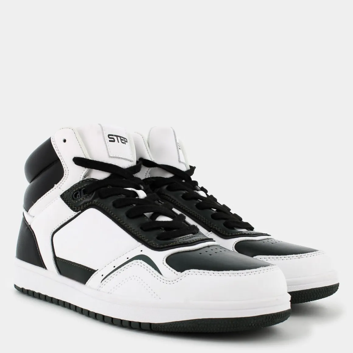 STEP BY STEP AW-I24U-03/VERDE/NERO- SNEAKERS BIANCO Online