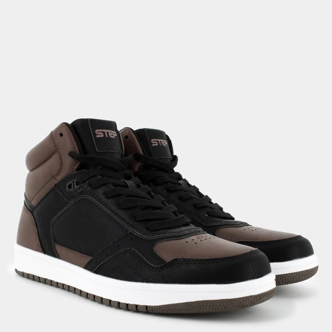 STEP BY STEP AW-I24U-03/MARRONE- SNEAKERS NERO Fashion