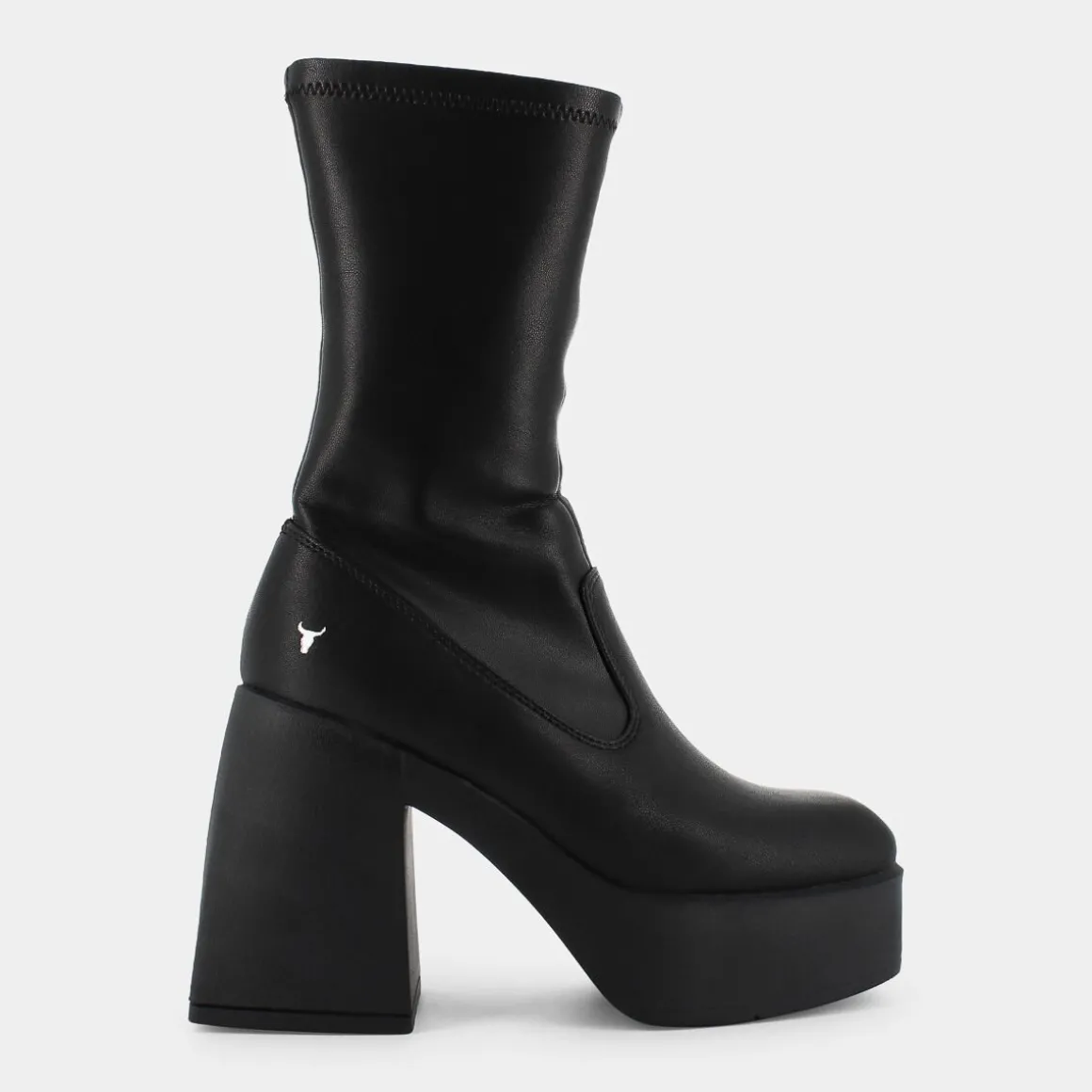 WINDSOR SMITH BADDEST-- TRONCHETTI NERO Flash Sale