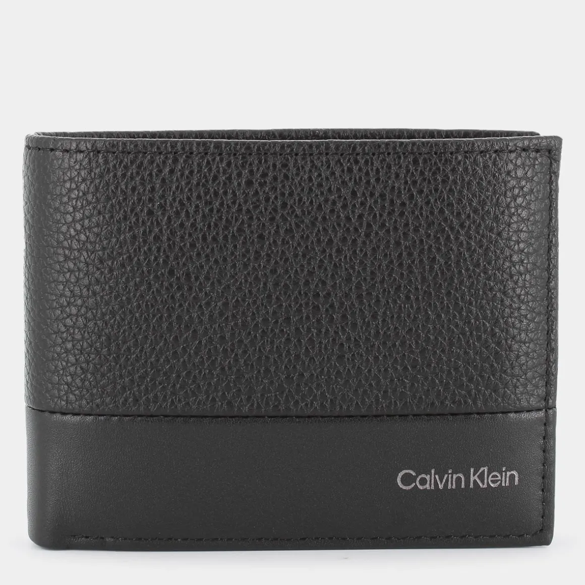 CALVIN KLEIN 09180-BAXSUBTLE MIXBLACK- PICCOLA PELLETTERIA NERO New
