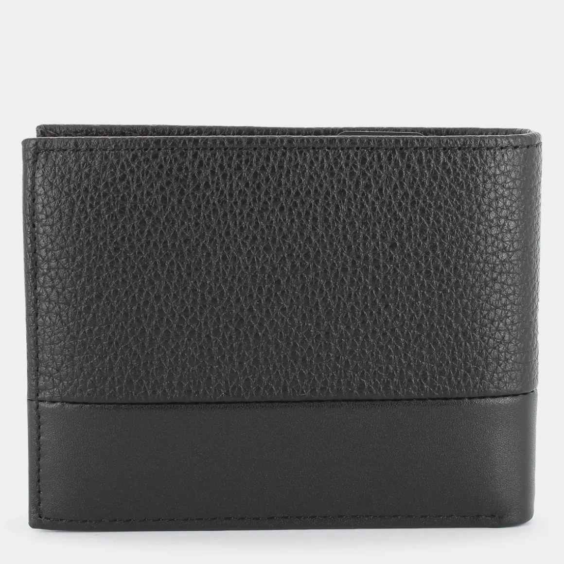 CALVIN KLEIN 09180-BAXSUBTLE MIXBLACK- PICCOLA PELLETTERIA NERO New