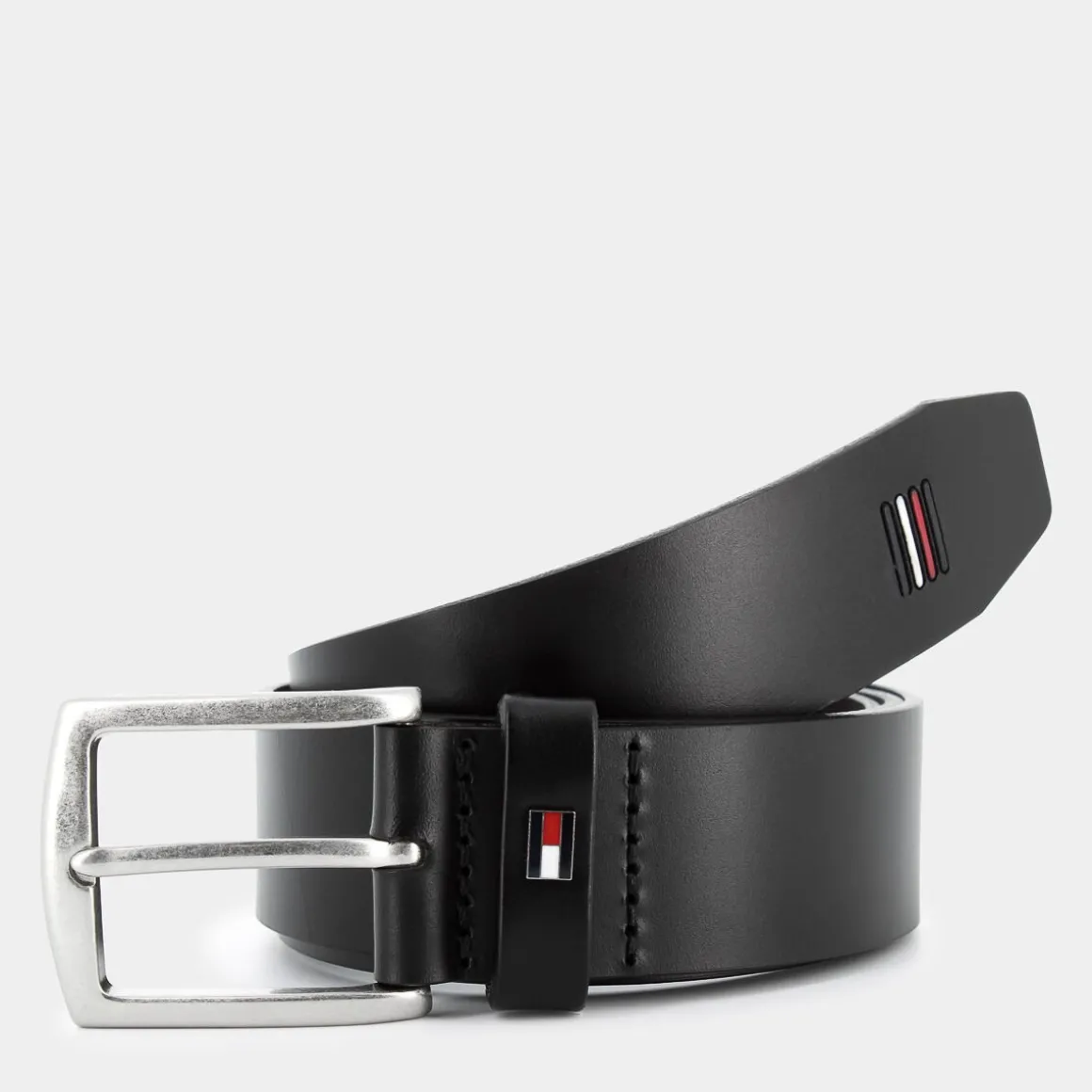 TOMMY HILFIGER 12054-BDSDENTONBLACK- CINTURE NERO New