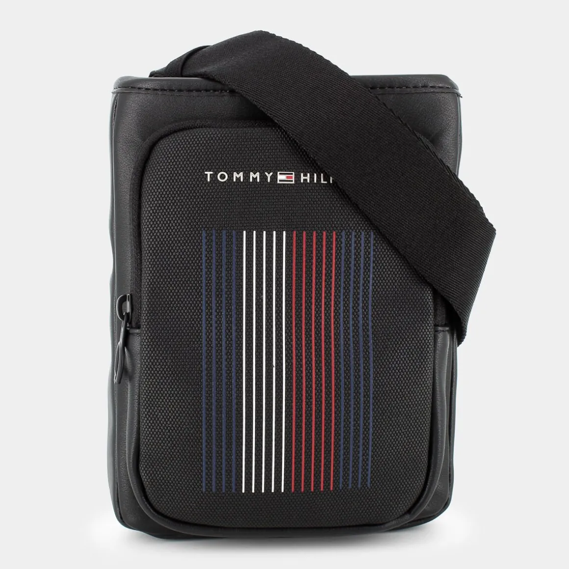 TOMMY HILFIGER 12456-BDSTH FOUNDATION MINI CROSSOVERBLACK- TRACOLLE NERO Cheap