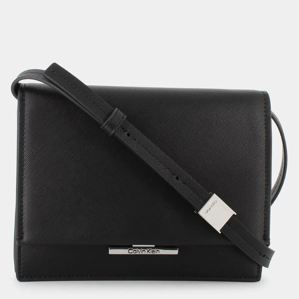 CALVIN KLEIN 12559-BEHCK LINEAR CROSSBODYBLACK- TRACOLLE NERO Cheap