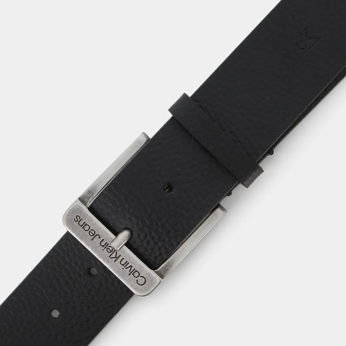 CALVIN KLEIN JEANS 12608-BEHCLASSIC NOS LTHRBLACK- CINTURE NERO Sale