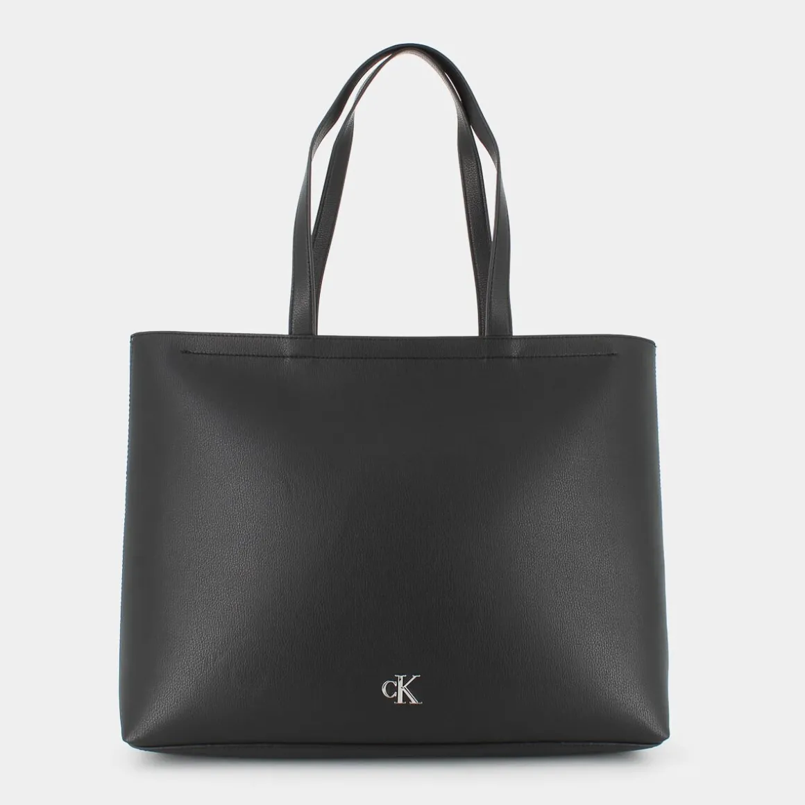 CALVIN KLEIN JEANS 12714-BEHMINIMAL MONOGRAM SLIM TOTEBLACK- BORSE NERO Flash Sale