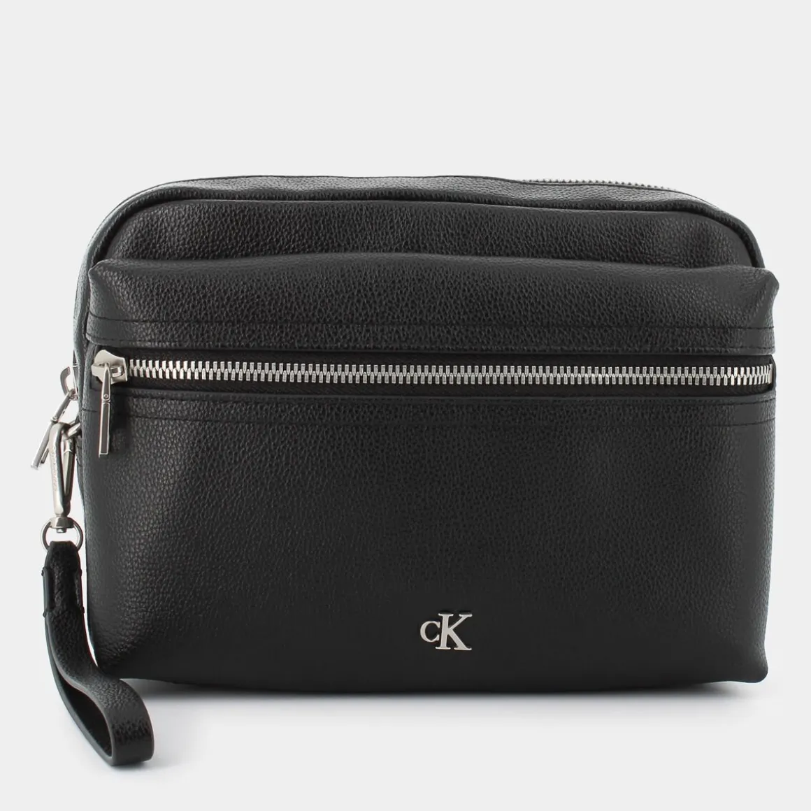 CALVIN KLEIN JEANS 11448-BEHMONO HARDWAREBLACK- PICCOLA PELLETTERIA NERO Shop