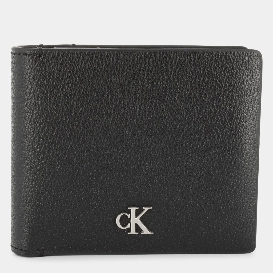 CALVIN KLEIN JEANS 11444-BEHMONO HARDWAREBLACK- PICCOLA PELLETTERIA NERO New