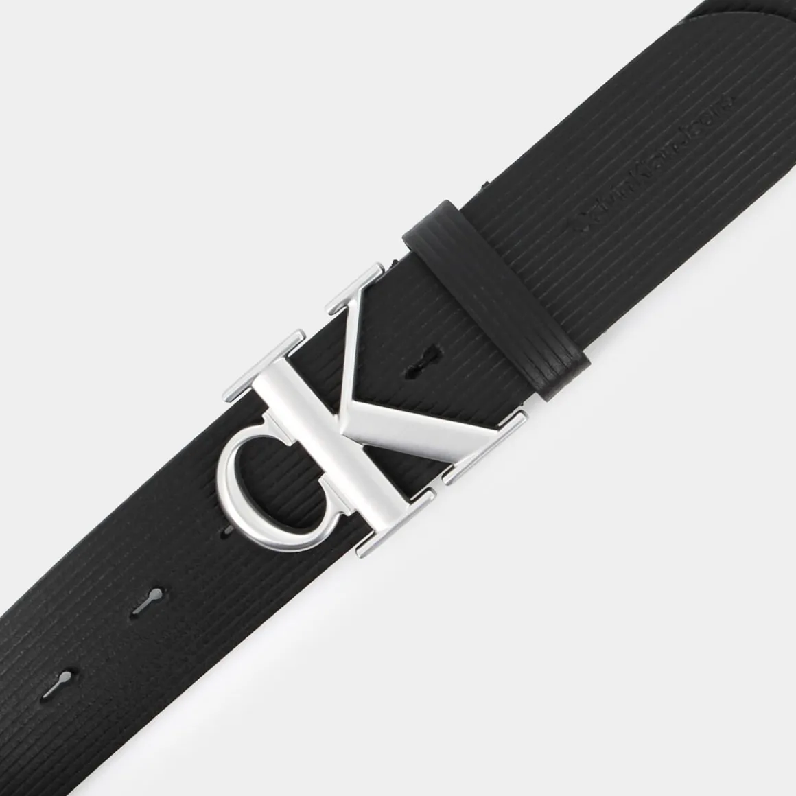 CALVIN KLEIN JEANS 11168-BEHROUND MONO PLAQUEBLACK- CINTURE NERO Cheap