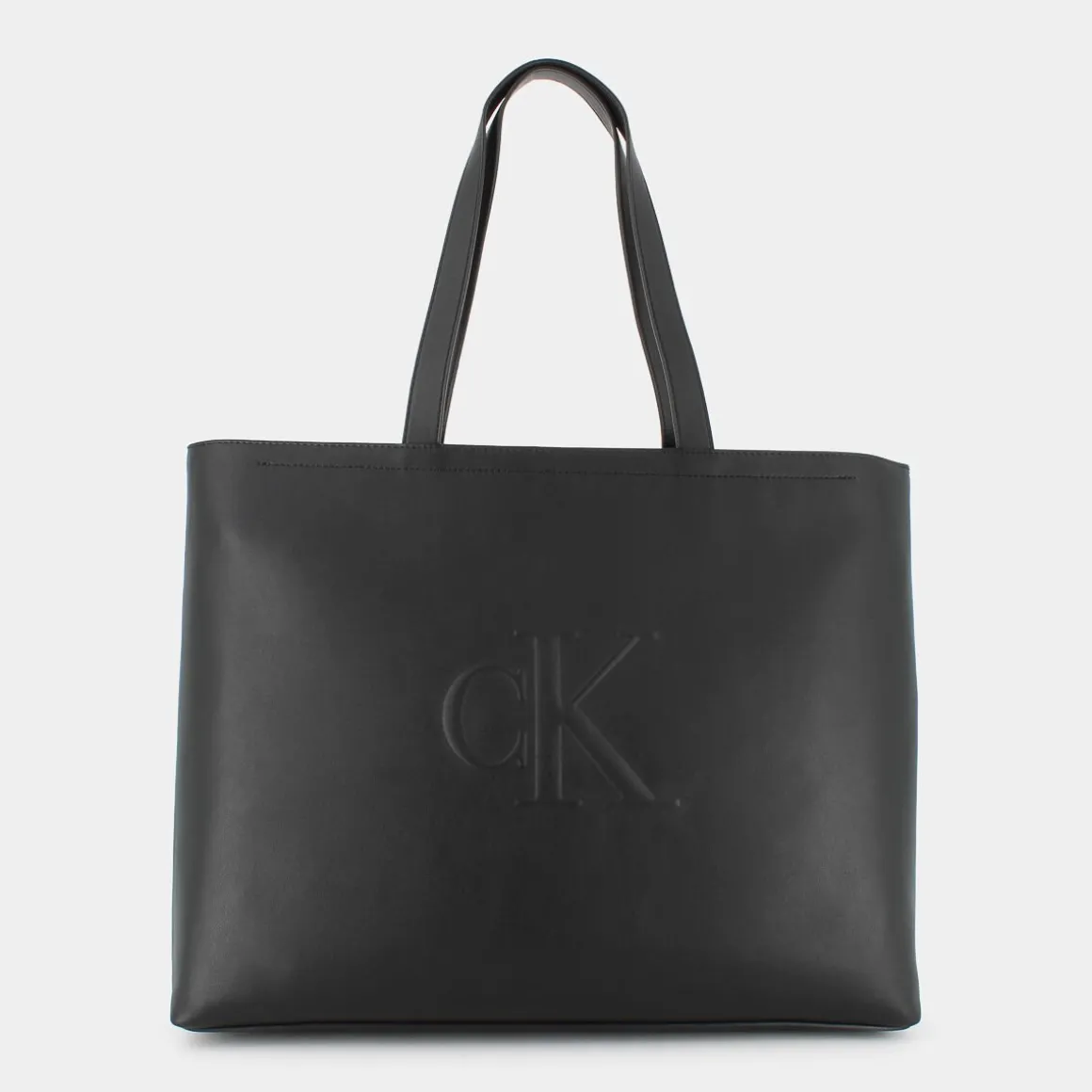 CALVIN KLEIN JEANS 12724-BEHSCULPTED SLIM TOTEBLACK- BORSE NERO Cheap