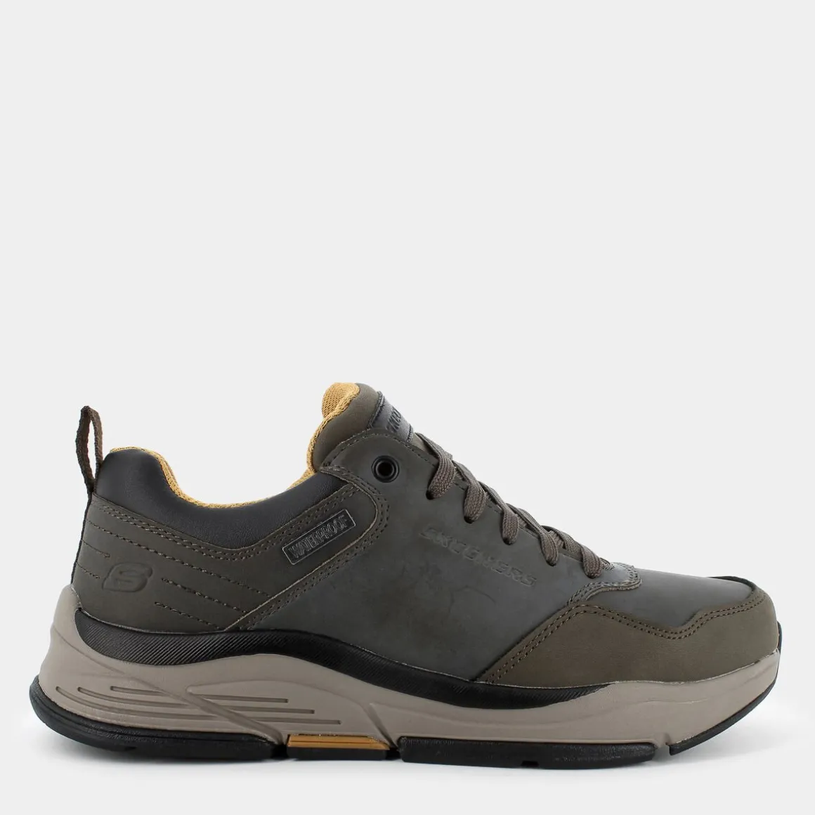 SKECHERS 210021BENAGO HOMBREOLIVE- SNEAKERS VERDE Shop