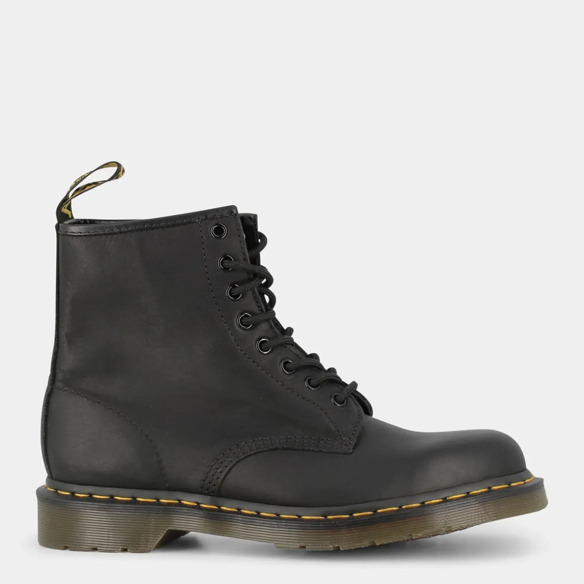 DR MARTENS BG11822003GREASY.- SCARPONCINI NERO New