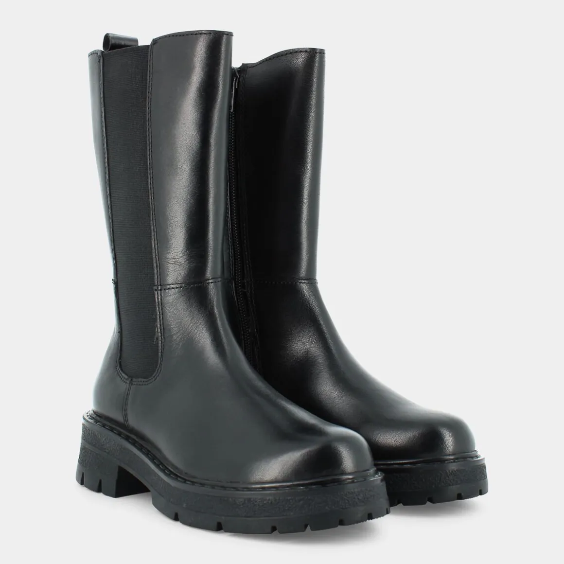PATTI DI LUNA YOUNG BJ-I24B-18- SCARPONCINI E STIVALETTI NERO New