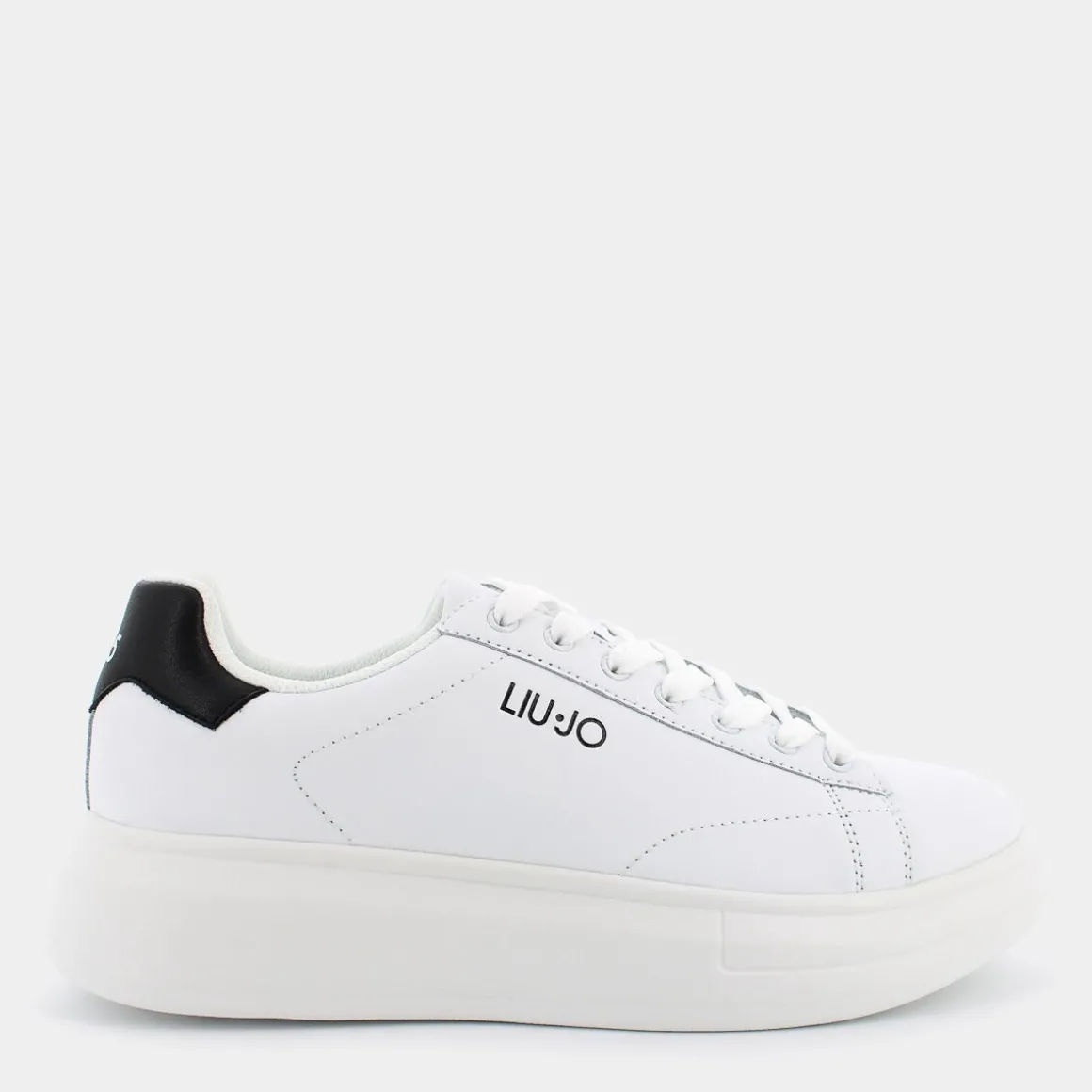 LIU-JO 7B4027PX474S1005BIGWHITE/BLACK- SNEAKERS BIANCO Outlet