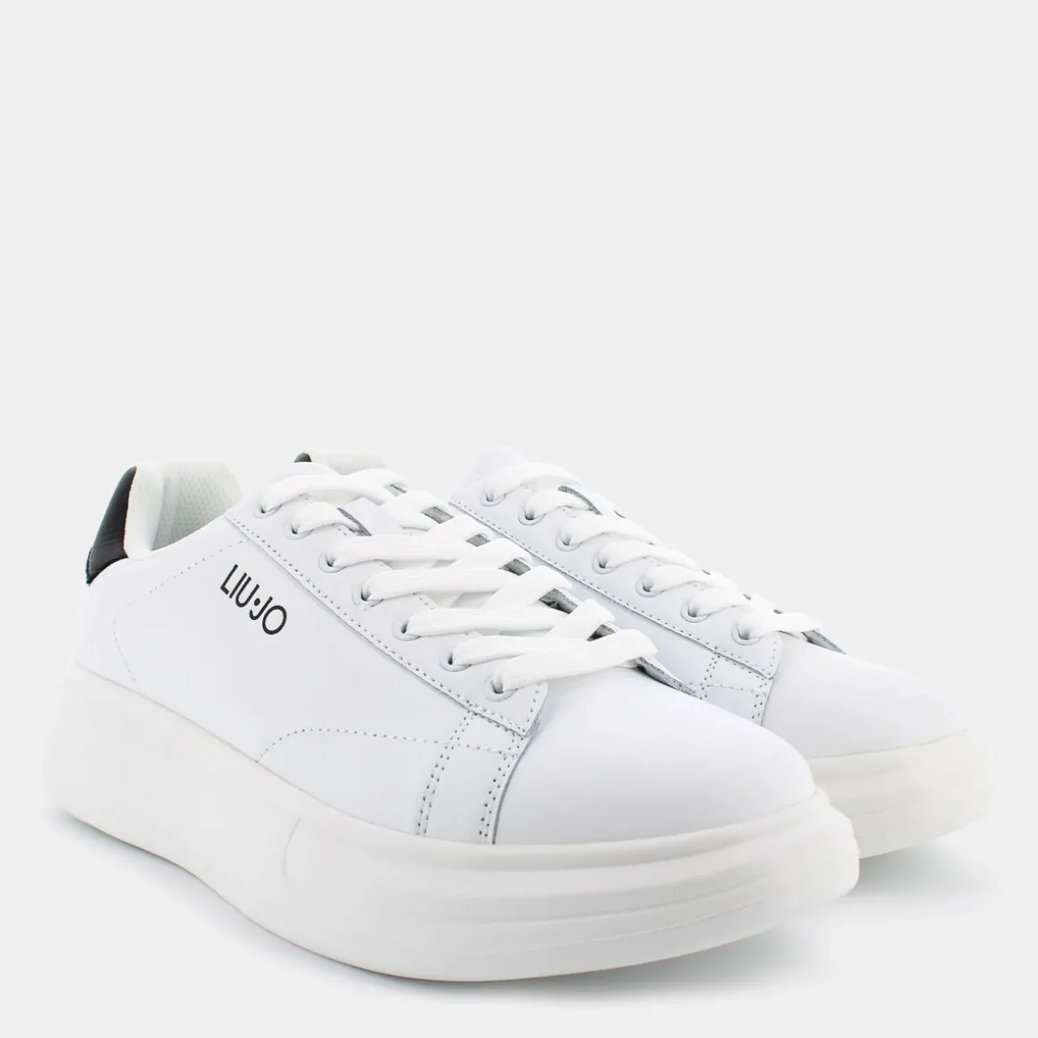 LIU-JO 7B4027PX474S1005BIGWHITE/BLACK- SNEAKERS BIANCO Outlet