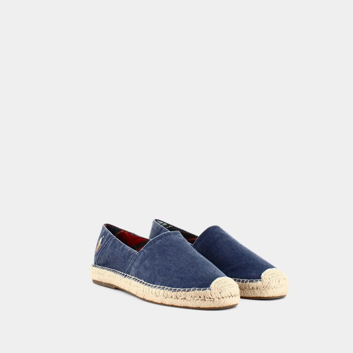 POLO RALPH LAUREN 803893744CEVIO SLIP ESPASDRILLESLIGHT NAVY- MOCASSINI BLU New