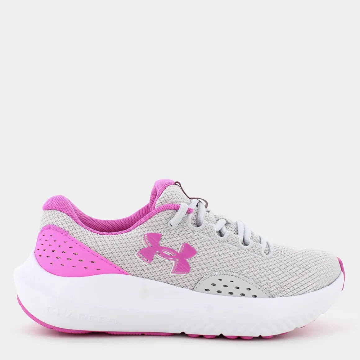 UNDER ARMOUR 3027007CHARGED SURGE 4HALO GRAY/VIVID MAGENTA/VIVID MAGENTA- SPORTIVE GRIGIO Fashion