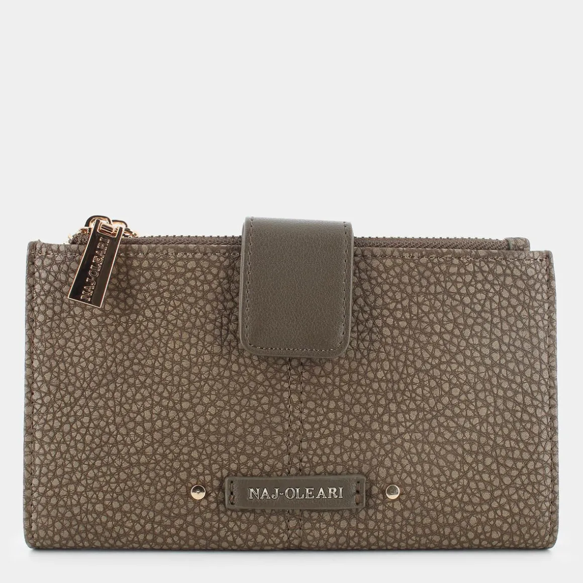 NAJ OLEARI 2515-CIOCCOLATO- PICCOLA PELLETTERIA MARRONE Cheap