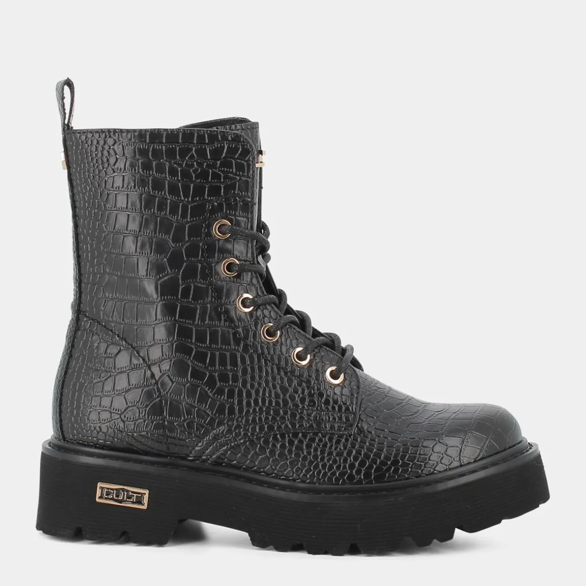 CULT CLW303702SLASHBLACK- SCARPONCINI NERO Hot