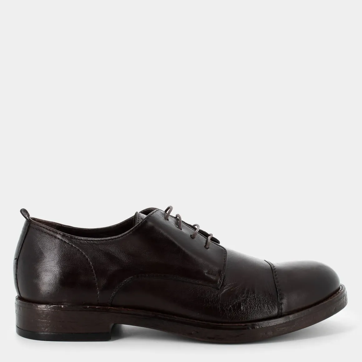 OSCAR&THAIS CO-I24U-06-TESTA DI MORO- STRINGATE MARRONE Best