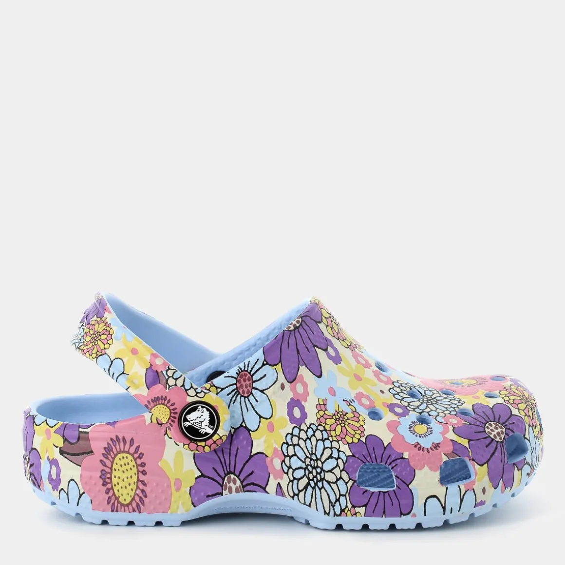 CROCS CR.209059Classic Retro Floral Clog KBlue Calcite/Multi- CIABATTE FANTASIA Store
