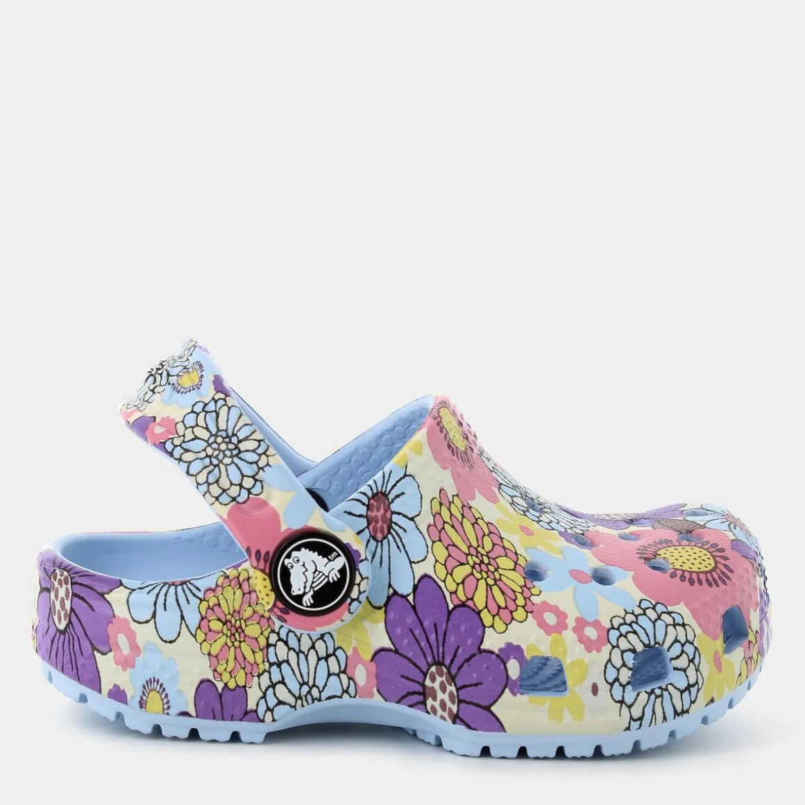 CROCS CR.209069Classic Retro Floral Clog TBlue Calcite/Multi- CIABATTE FANTASIA Hot