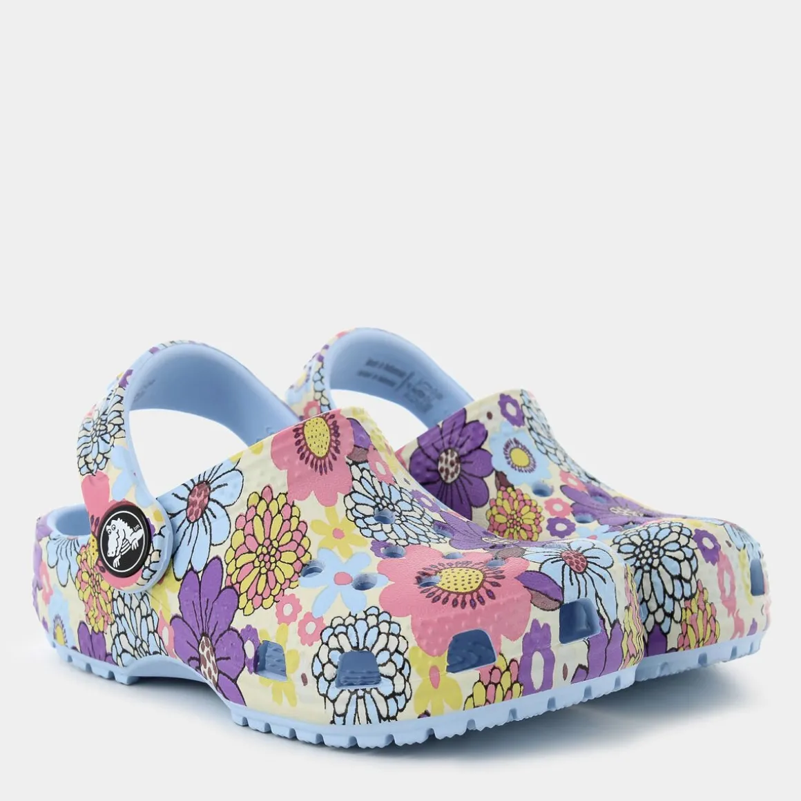 CROCS CR.209069Classic Retro Floral Clog TBlue Calcite/Multi- CIABATTE FANTASIA Hot