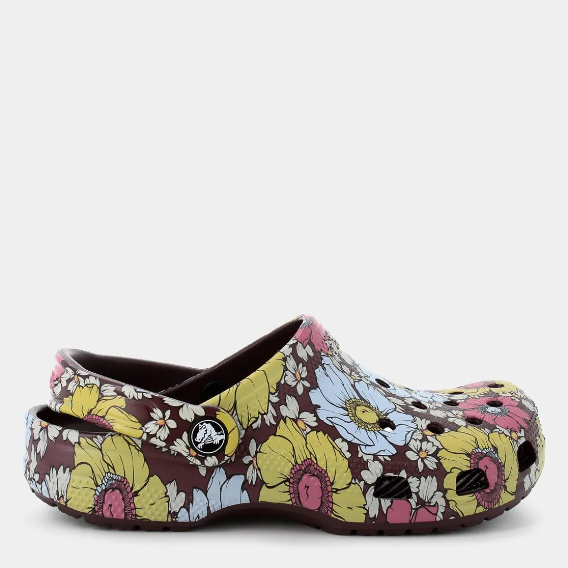 CROCS CR.208954Classic Retro Floral ClogDark Cherry/Multi- CIABATTE FANTASIA Cheap