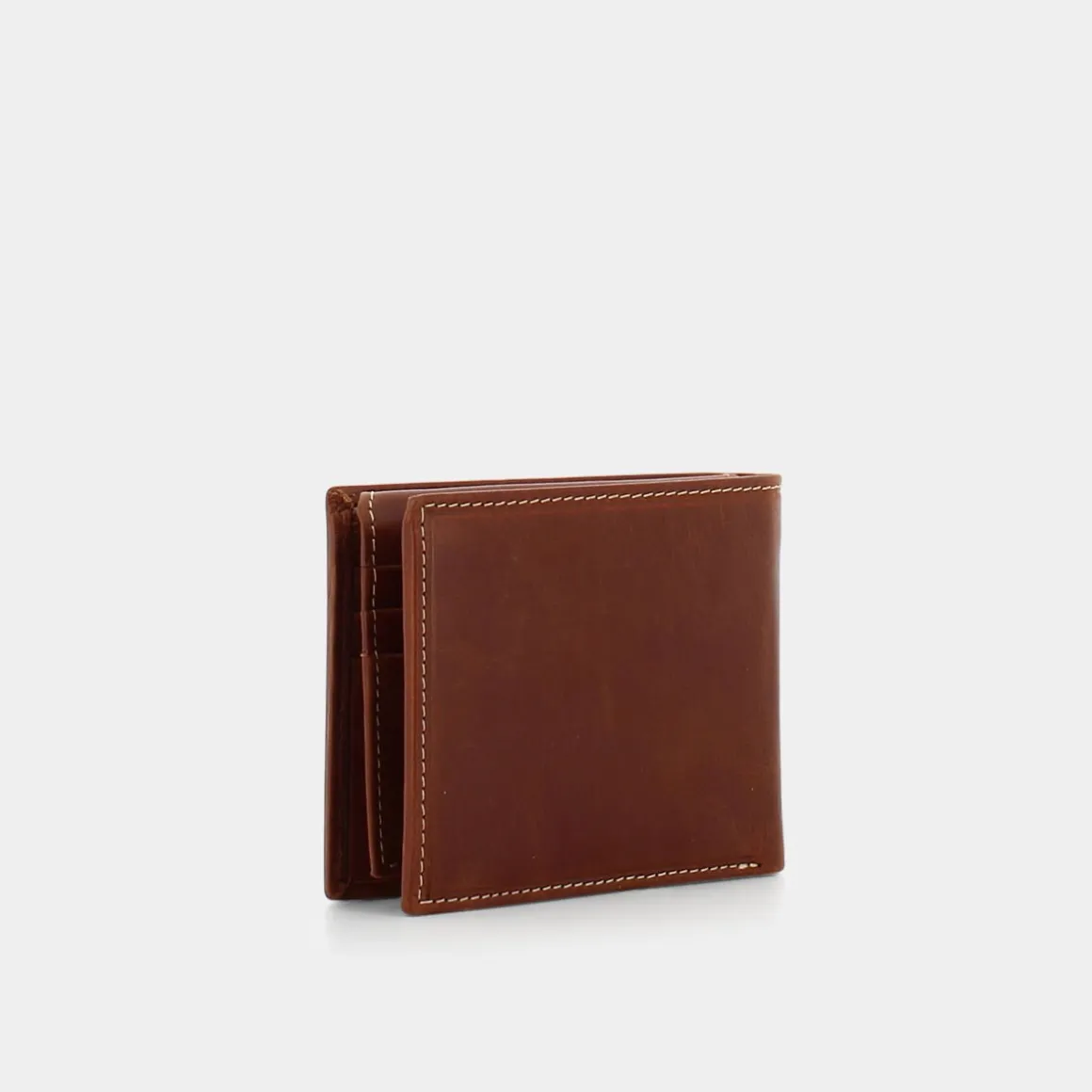 FRATELLI PIETRINI DI-E23-01-12 COGNAC- PICCOLA PELLETTERIA MARRONE Sale