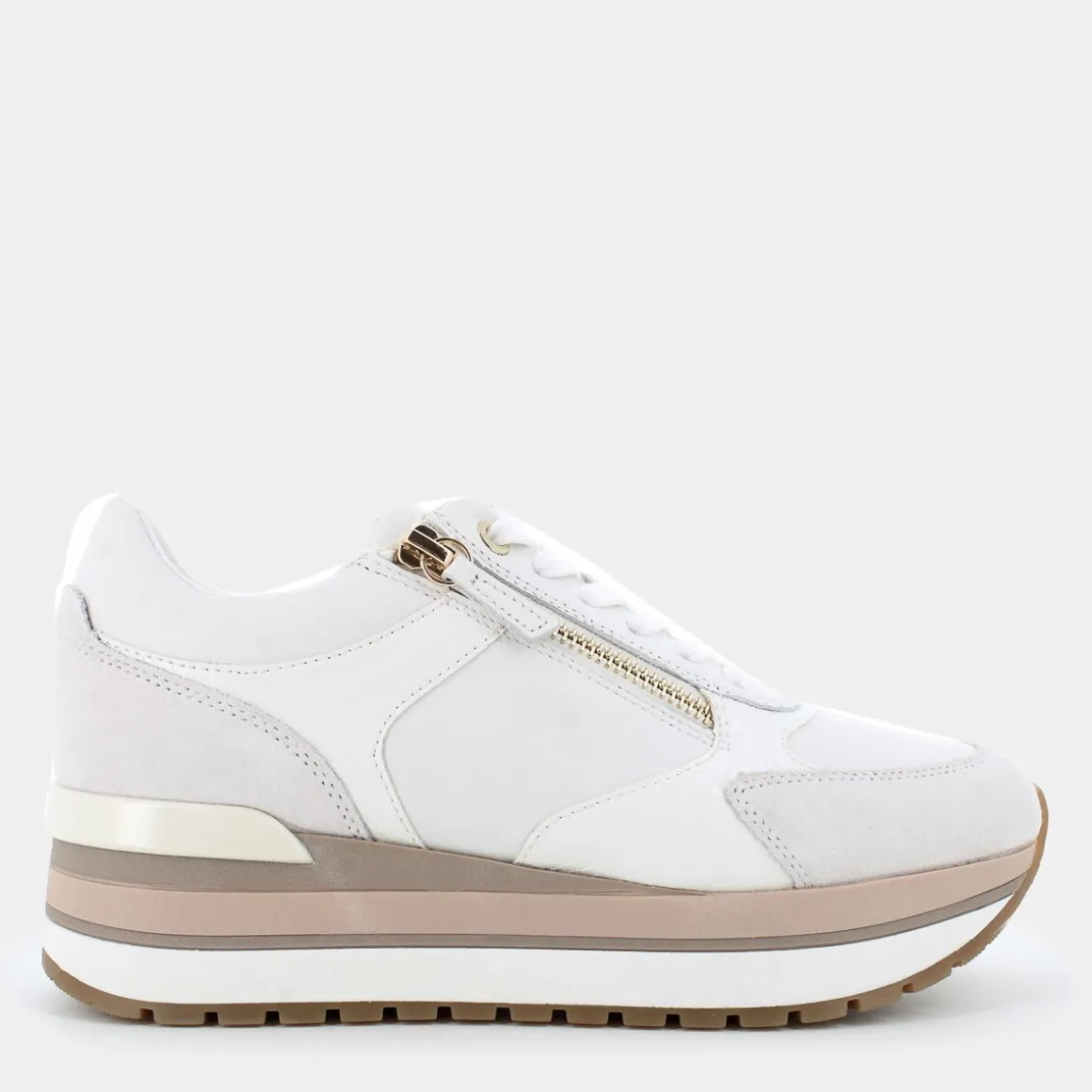 GEOX D46MZA08522C1352D NEW KENCY A- SNEAKERS BIANCO Fashion