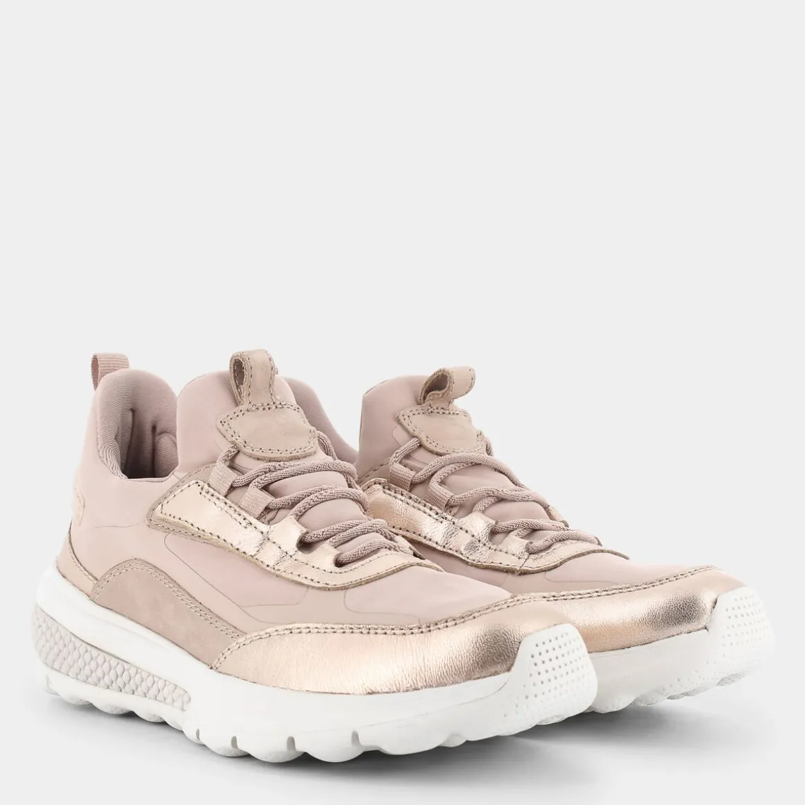 GEOX D36THA 015Y2 C8ZH8SPHERICANUDE/ROSE GOLD- SNEAKERS BEIGE Discount