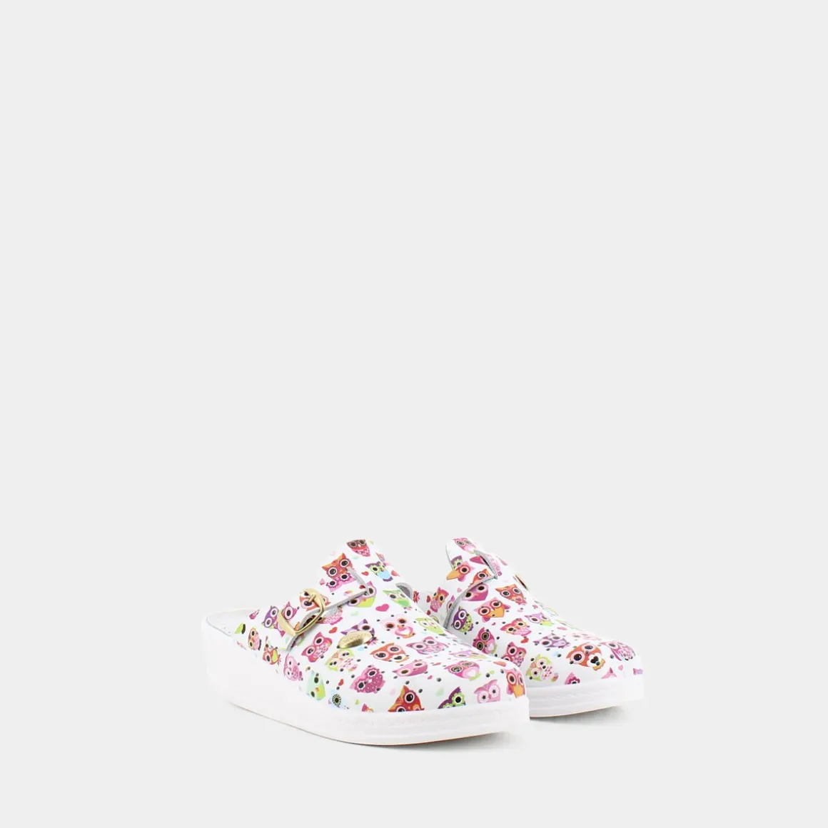 DUNE VERDI DU-E24D-07GUFI MULTICOLOR- CIABATTE BIANCO Outlet