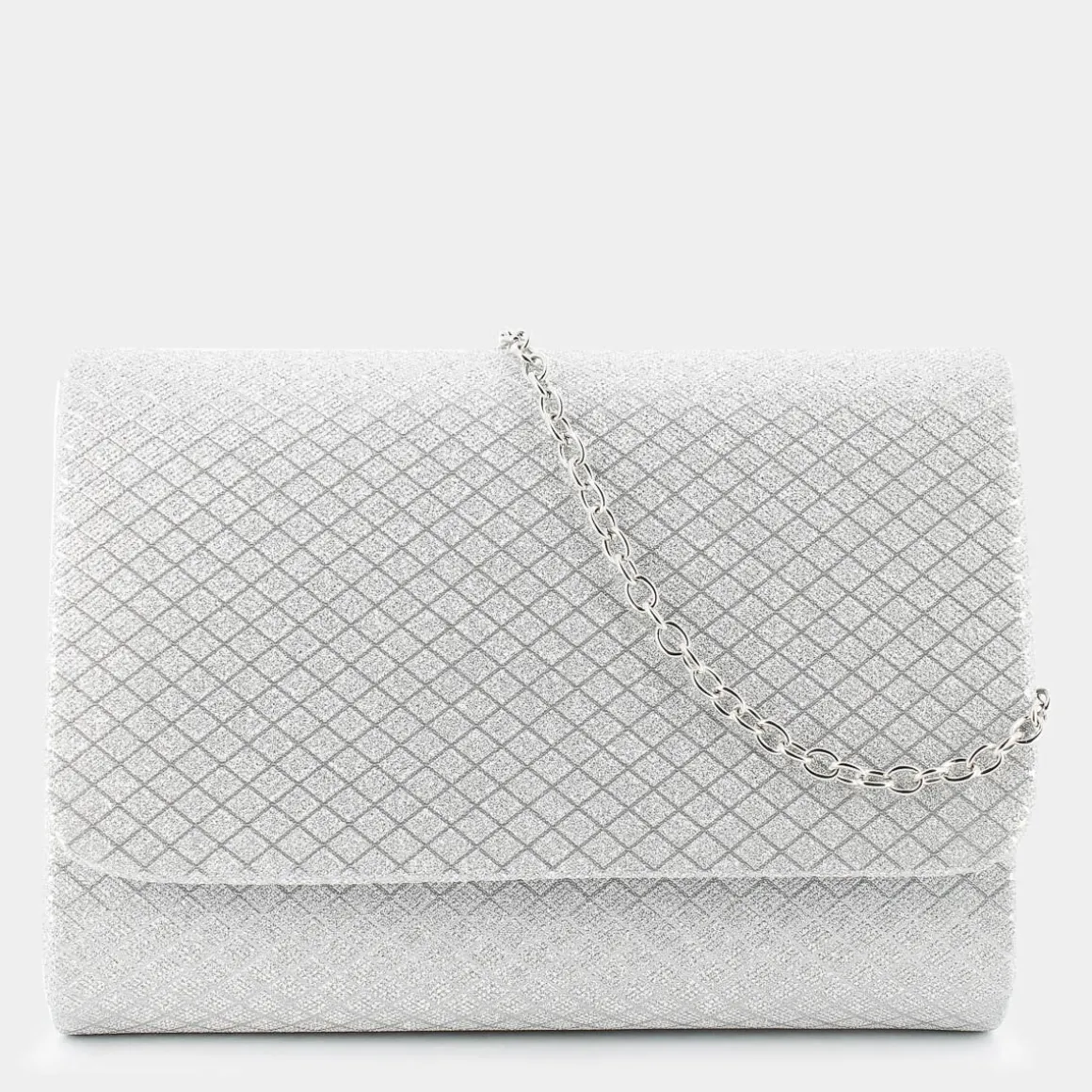 SHEEN EG-E24-05SILVER- CLUTCH ARGENTO Outlet