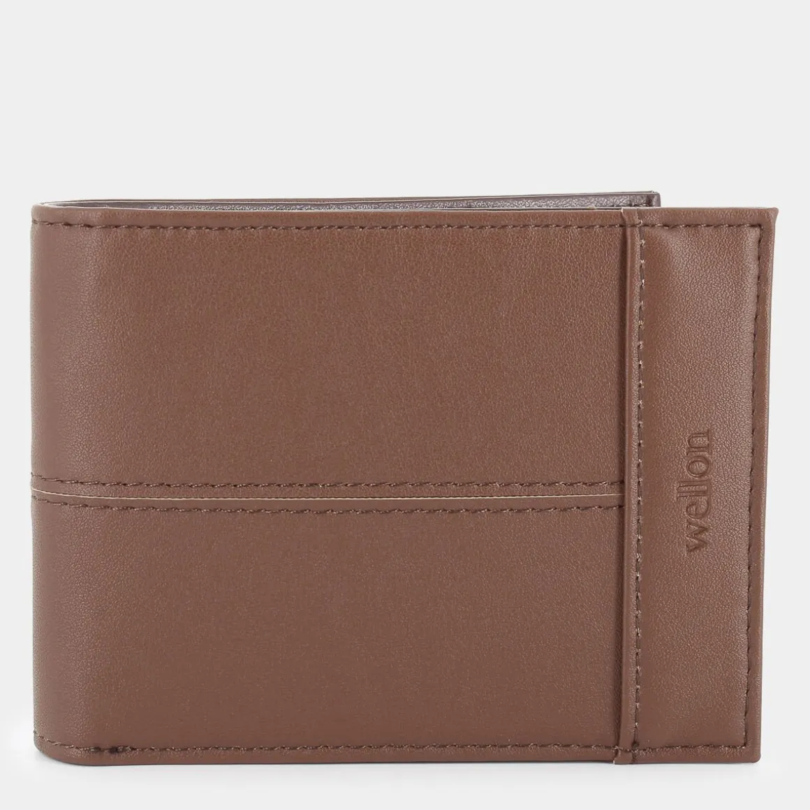 WELLON EN-E24-200-CUOIO- PICCOLA PELLETTERIA MARRONE Best Sale