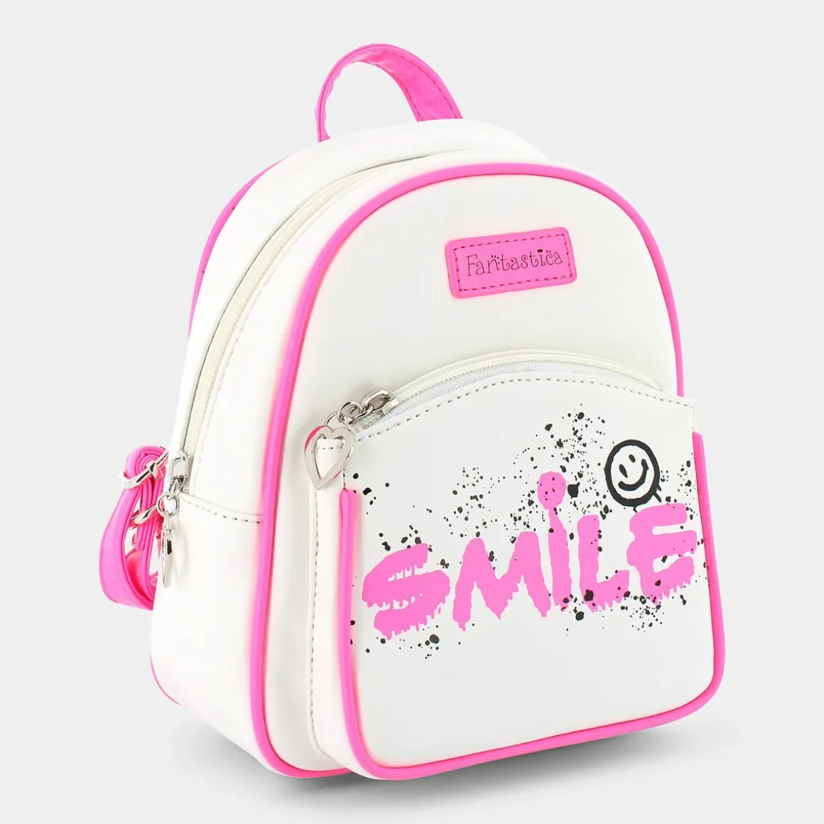 FANTASTICA EN-I23-206-/ROSA- ZAINI E ACCESSORI BIANCO New