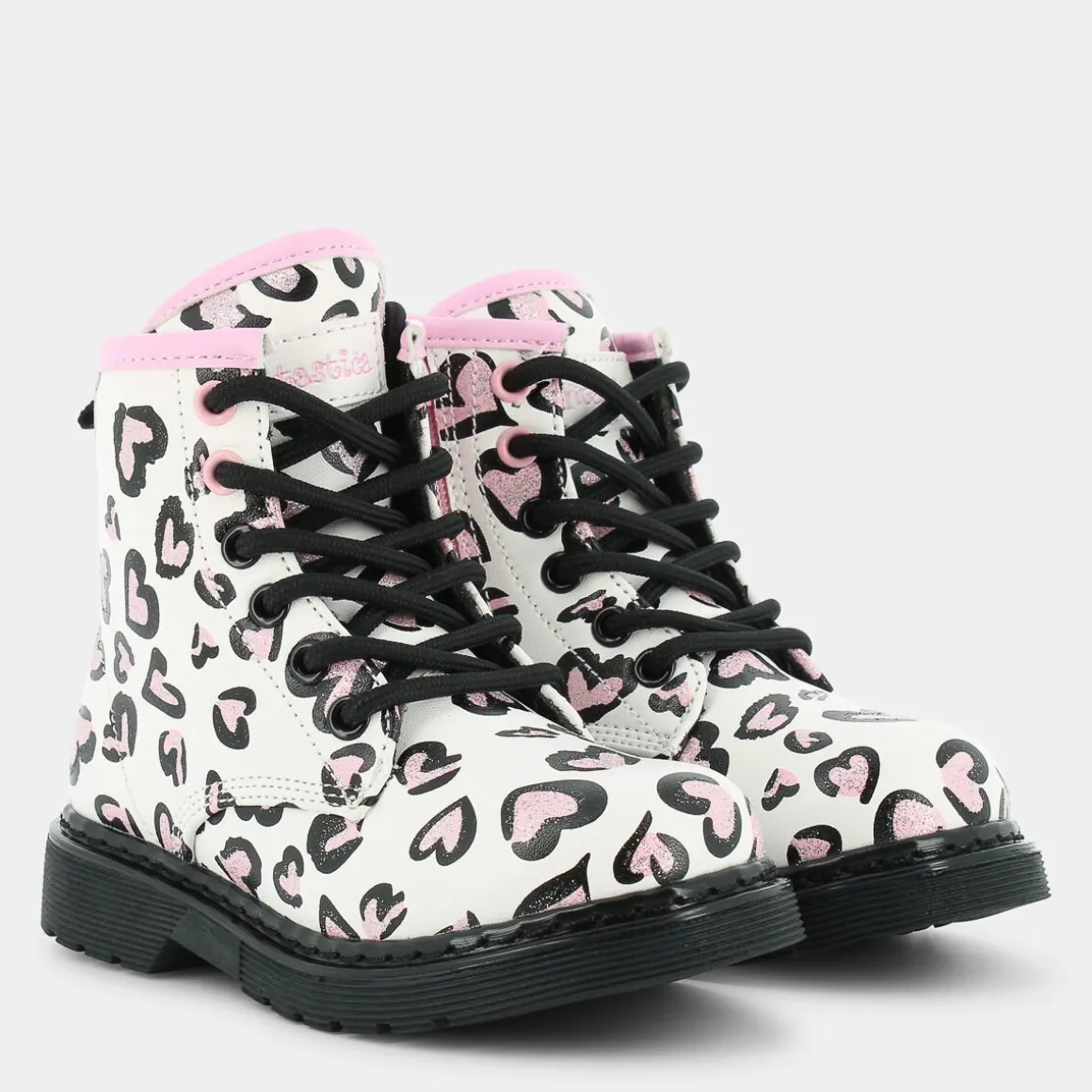 FANTASTICA ES-I23B-05 LEOPARDATO ROSA- PRIMI PASSI BIANCO Fashion