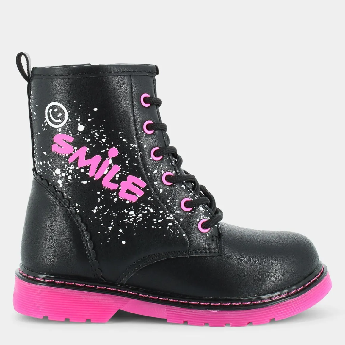 FANTASTICA ES-I23B-04 FUCSIA- SCARPONCINI E STIVALETTI NERO Best